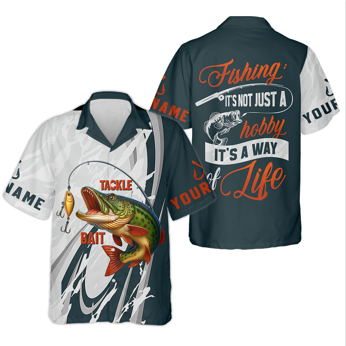Tackle Bait Fishing UPF Shirts, Fishing Shirt For Women, Funny Fishing Shirt, SPF Long Sleeve Shirts Womens