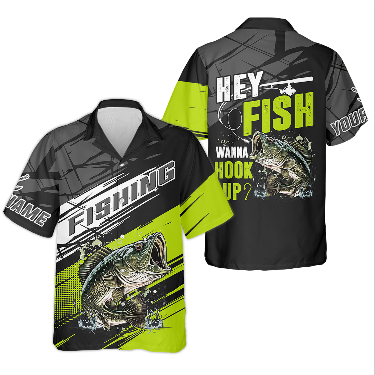 Hey Fish Wanna Hook Up Neon Fishing Women SPF Shirt, Funny Fishing Shirt, Fishing Shirt For Women