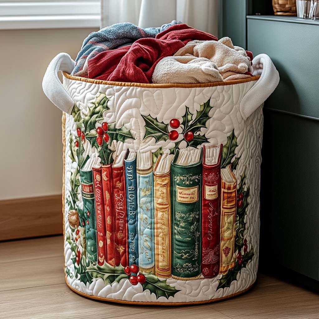 Holiday Stories Laundry Basket Laundry Gifts, Housewarming Gift Ideas, Mother's Day Gifts