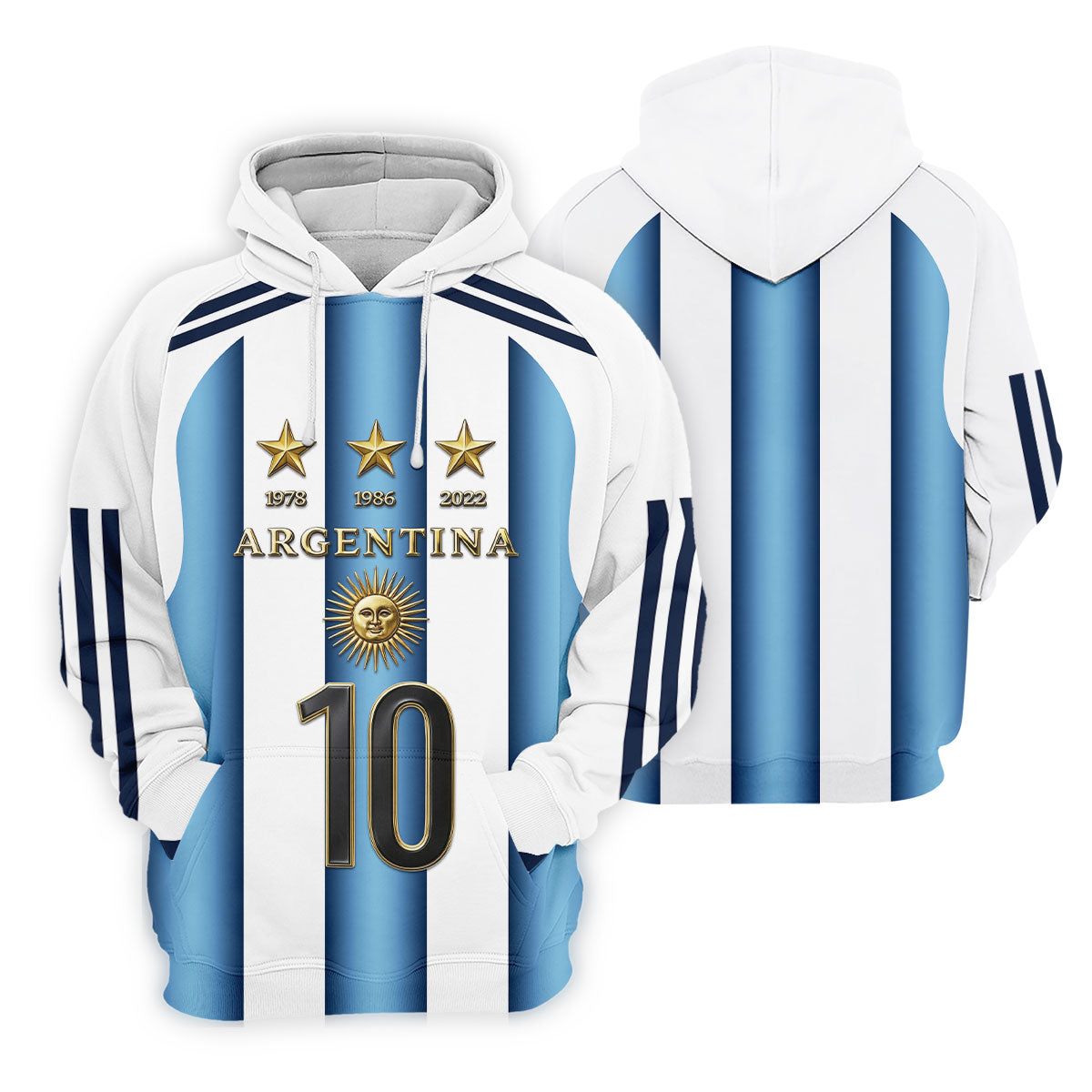 Argentina World Cup Sun Of May Ladies Golf Tops, Football Theme Golf Shirt For Women
