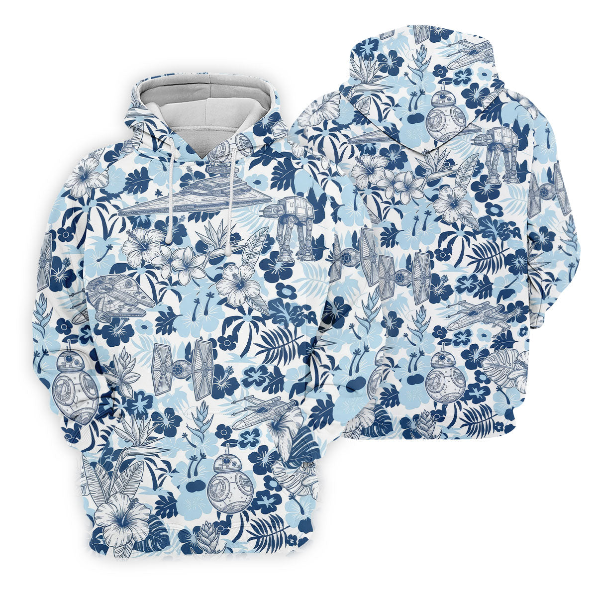 Retro Spacecraft Hawaiian Golf Polo Shirt, Women's Golf Tops, Golf Shirts For Women