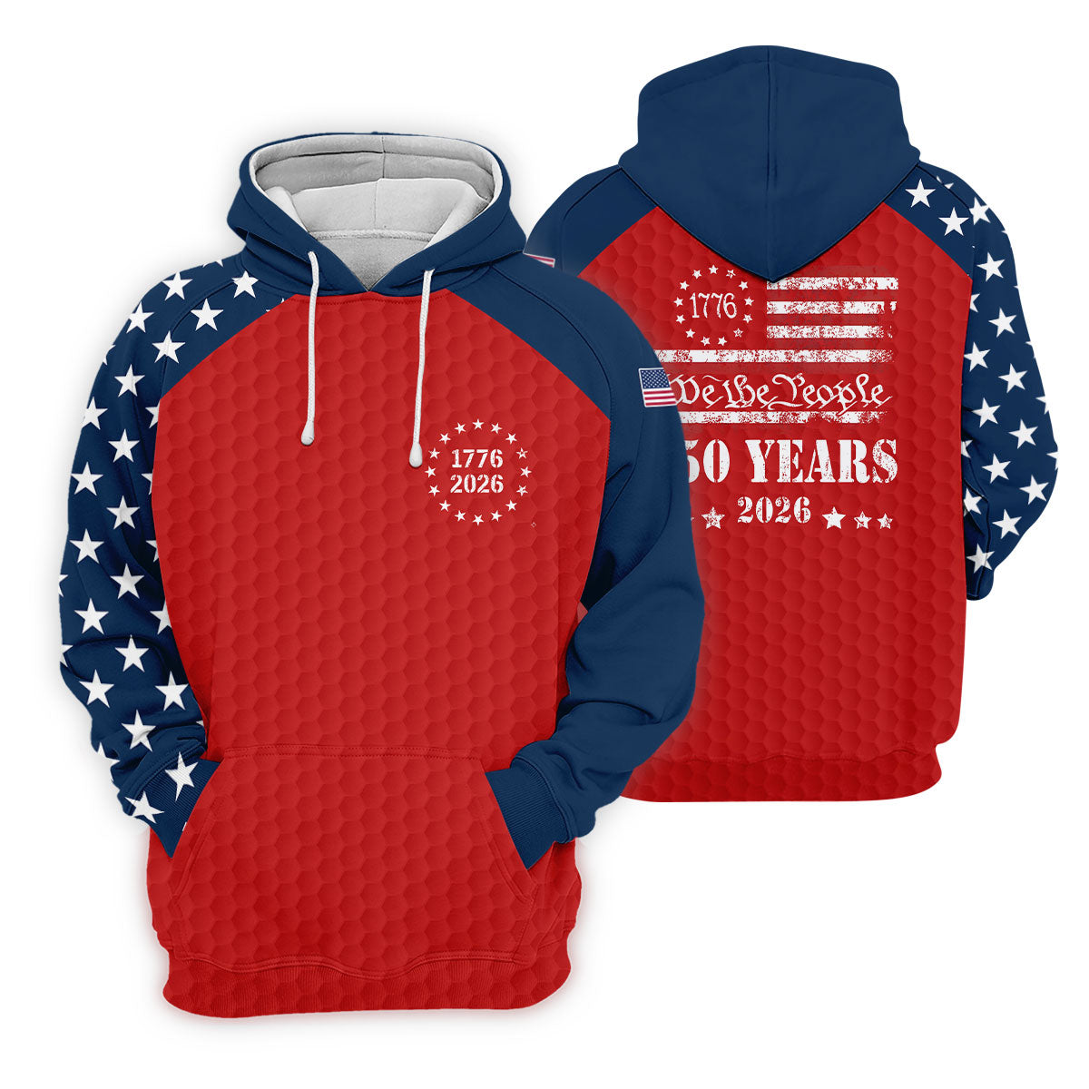 We The People 250 Years Golf Ball Pattern Golf Shirt, Patriotic 4th Of July Golf Shirt For Women