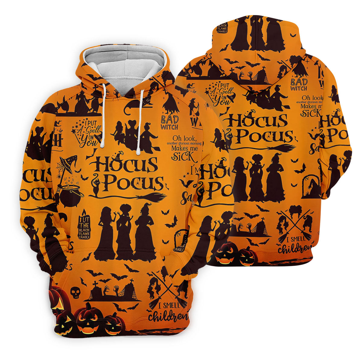 Hocus Pocus Horror Character Halloween Golf Polo Shirt, Witch Shirt, Women's Golf Polo