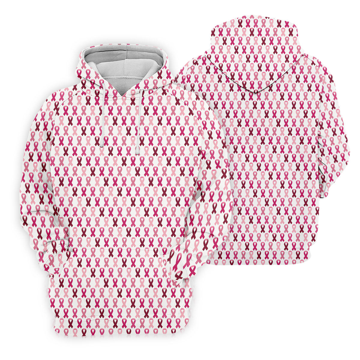 Pink Ribbon Women's Golf Shirt, Pink Golf Shirt Women, Breast Cancer Golf Shirt, Breast Cancer Awareness Shirt
