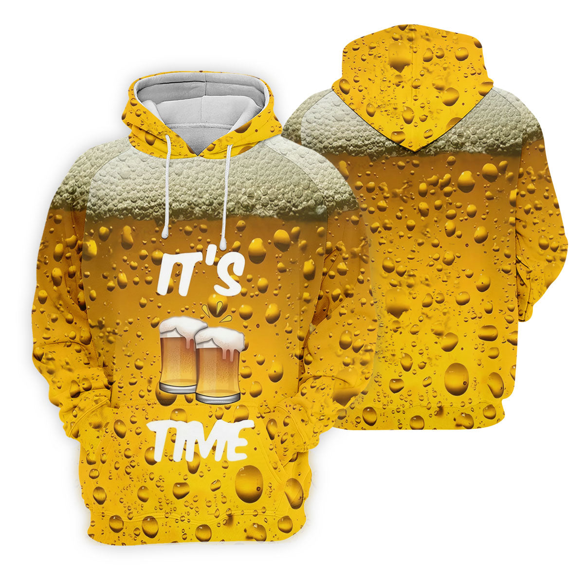 It's Time Golf And Beer Women's Golf Tops, Hawaiian Golf Shirt, Ladies Golf Polos
