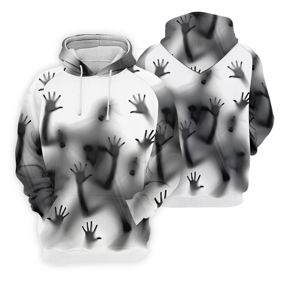 Haunted Shadow Silhouette Golf Polo Shirt, Women's Golf Polo, Ladies Golf Shirts