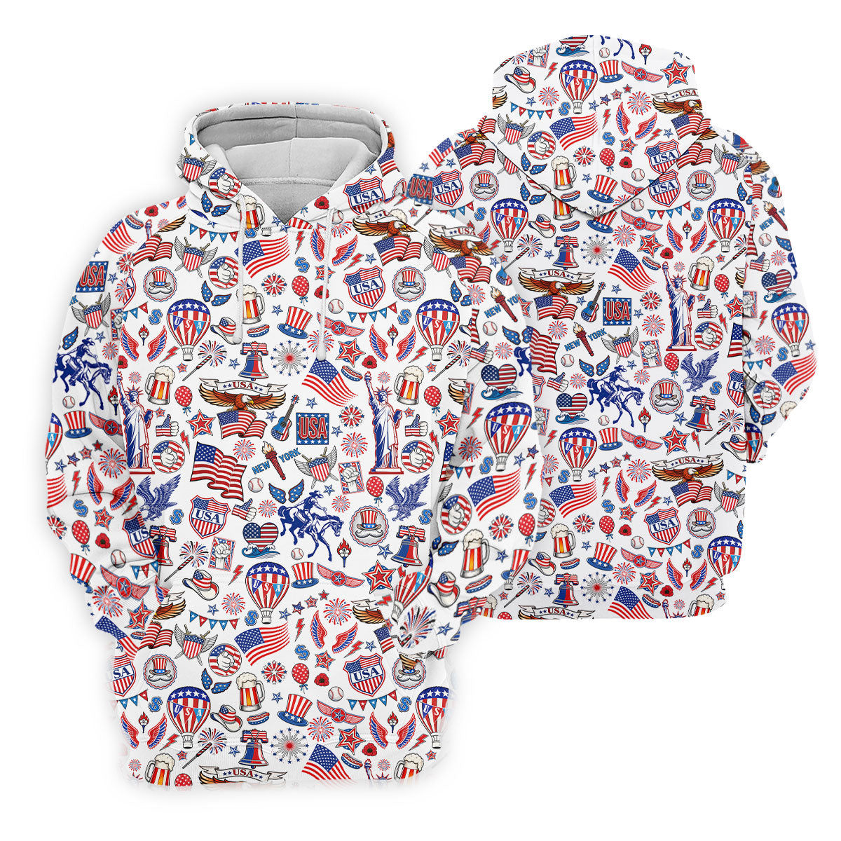 250 Celebration US Flag Pattern Ladies Golf Tops, Patriotic 4th Of July Golf Shirt For Women