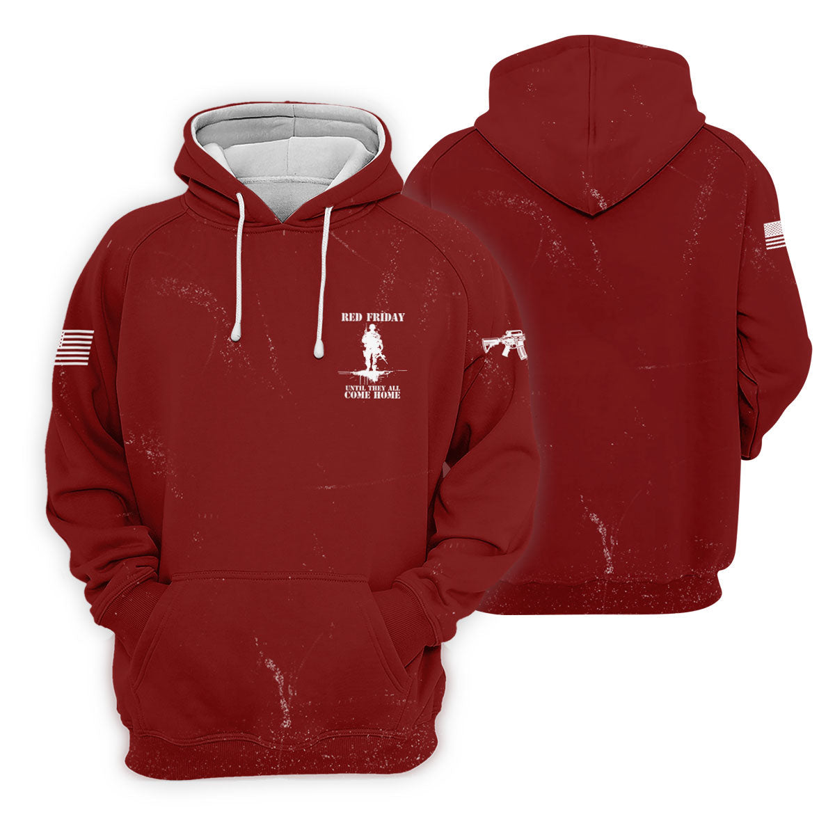 RED Friday Untill They All Come Home Red Golf Shirt, Veteran Memorial 250 Years Polo Shirts For Men