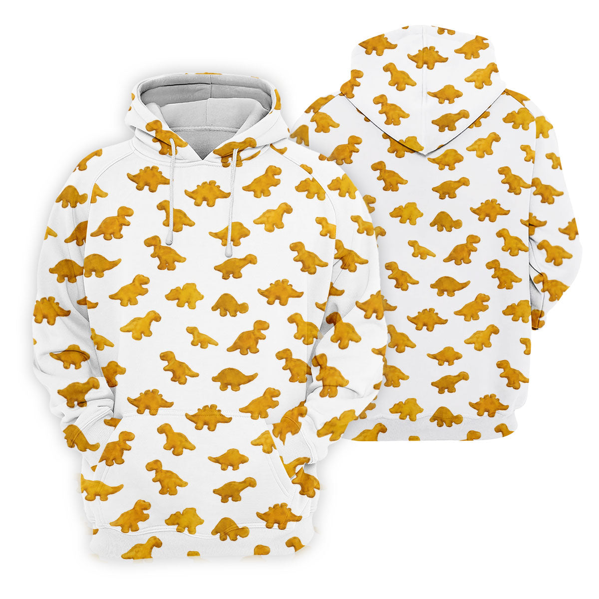 Cute Dinosaur Cookie Pattern Women's Golf Tops, Ladies Golf Shirts, Printed Golf Shirt
