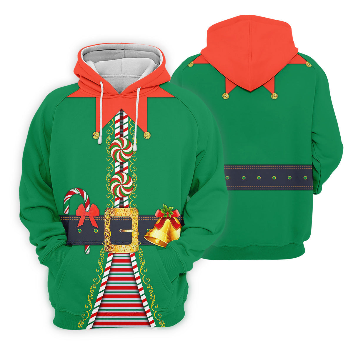 Funny Christmas Elf Golf Tops For Men, Christmas Golf Shirt, Polo Shirts For Men, Christmas Golf Shirt