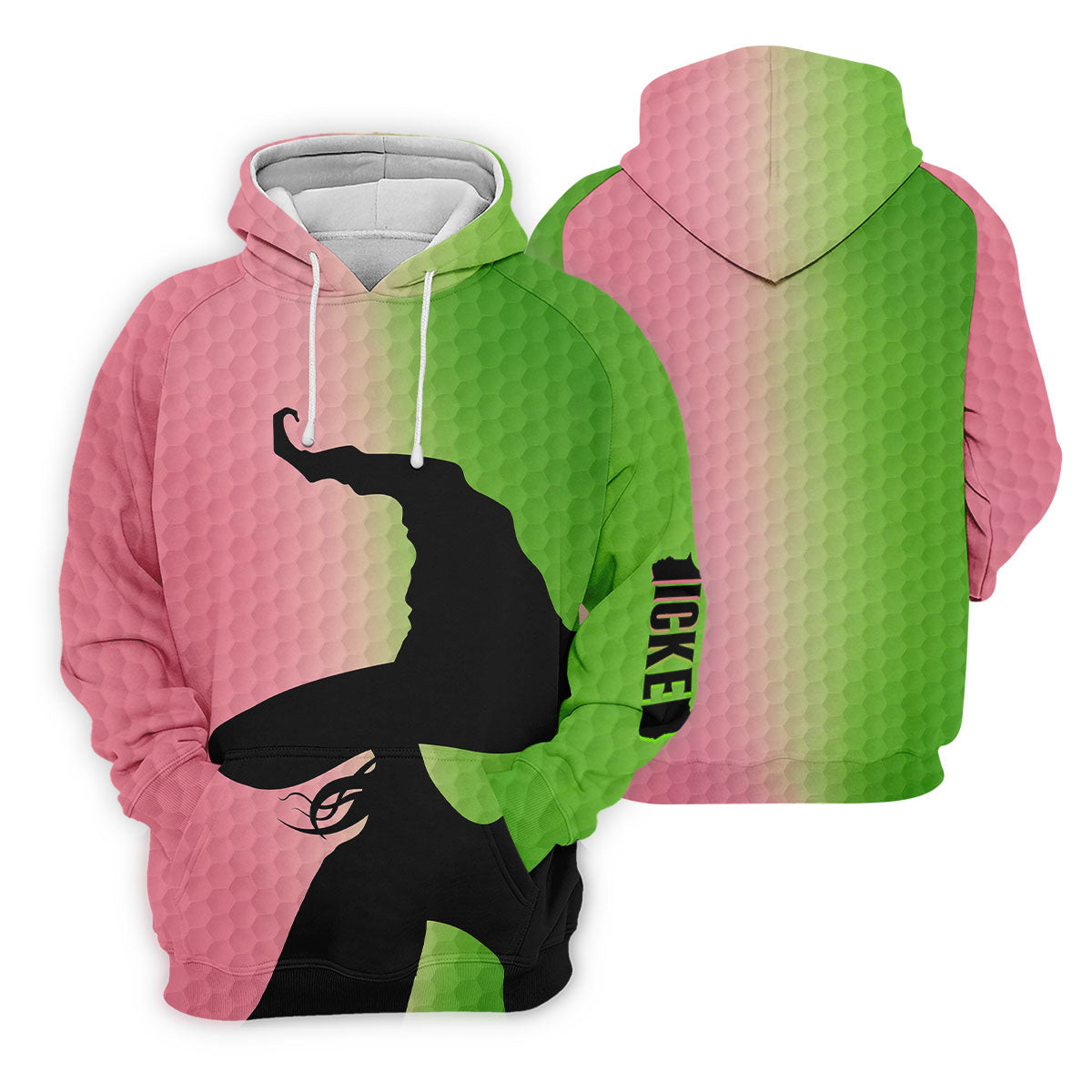 Halloween Witch Hat Golf Polo Shirt, Men's Golf Shirt, Golf Polo Shirts For Men