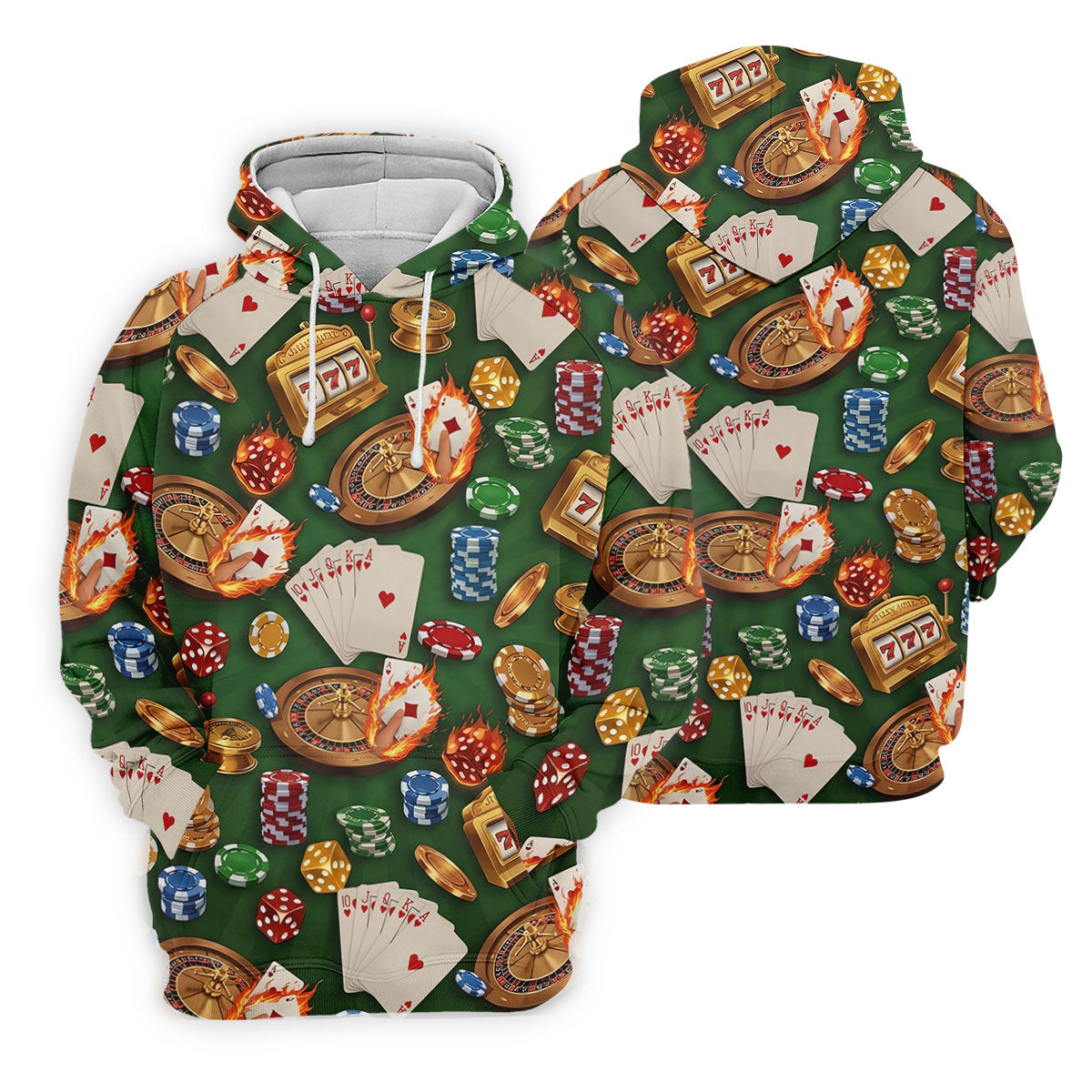 Casino Gambling Poker Golf Shirt For Women, Ladies Golf Shirts, Women's Sleeveless Golf Shirts