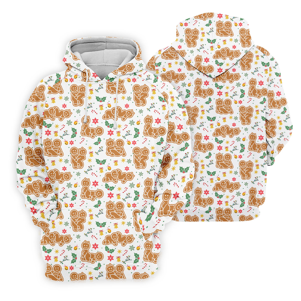 Naughty Gingerbread Christmas Golf Shirt, Fun Women's Golf Shirts, Ladies Golf Tops, Christmas Golf Gift