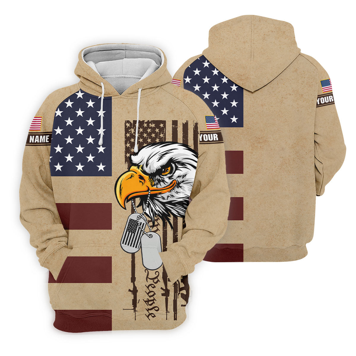 250 Years Bald Eagle American Flag Vintage Golf Shirt, Patriotic 4th Of July Golf Shirt For Women