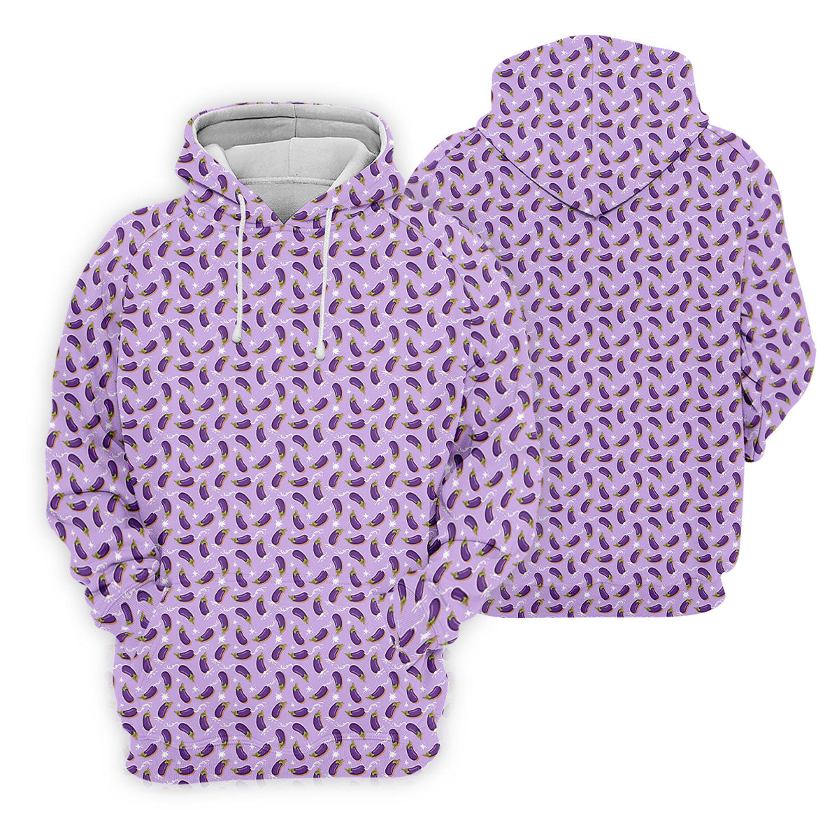 Funny Eggplant Purple Golf Shirt, Fun Women's Golf Shirts, Women's Golf Tops, Ladies Golf Polos