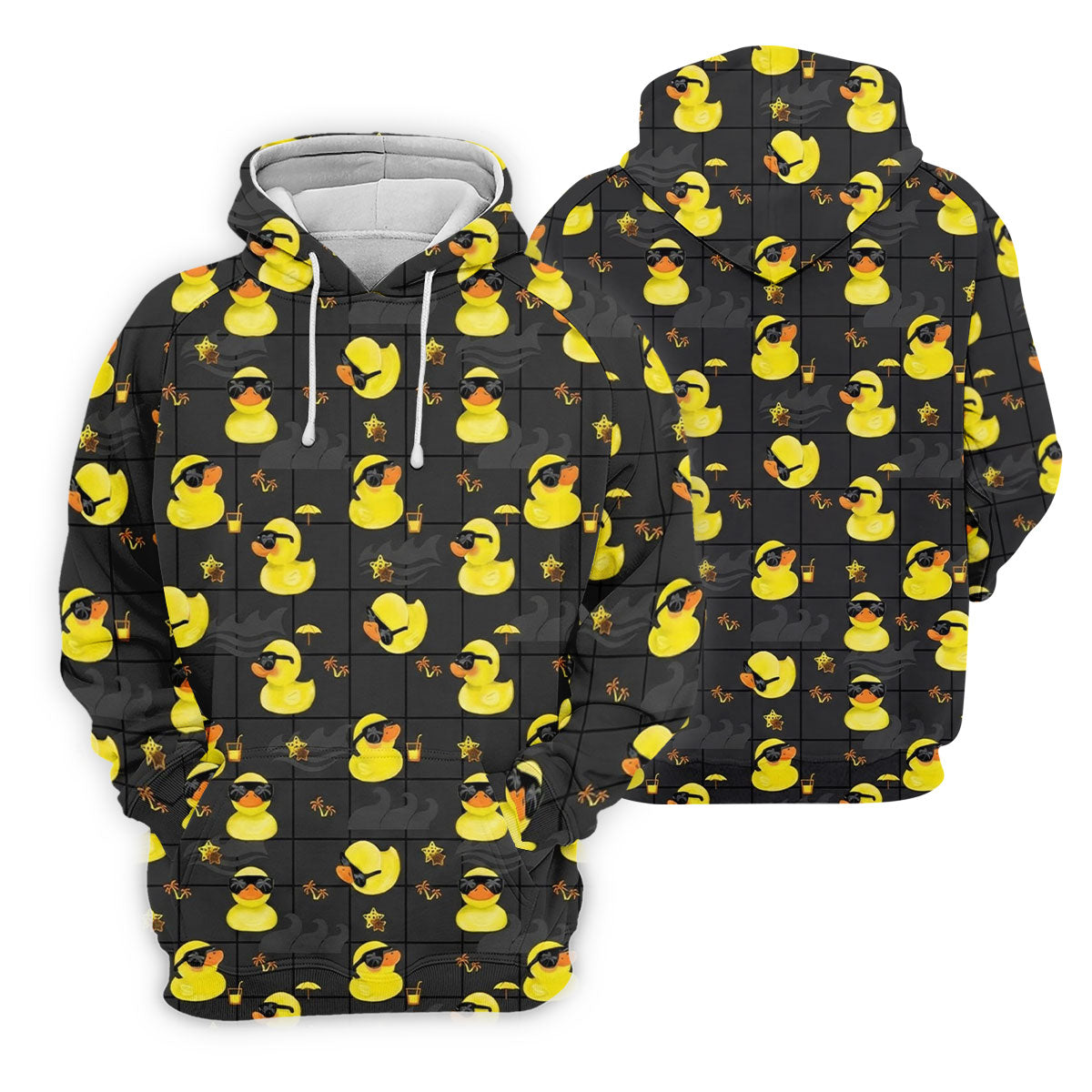 Yellow Rubber Duck Fun Women's Golf Shirts, Black Golf Shirt, Ladies Golf Shirts, Women's Polo Shirt