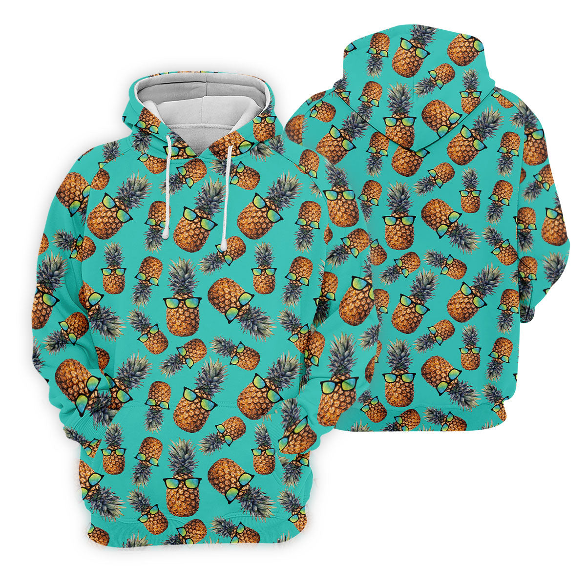 Cool Pineapple Tropical Theme Hawaiian Golf Shirt, Golf Shirt For Women, Golfing Apparel