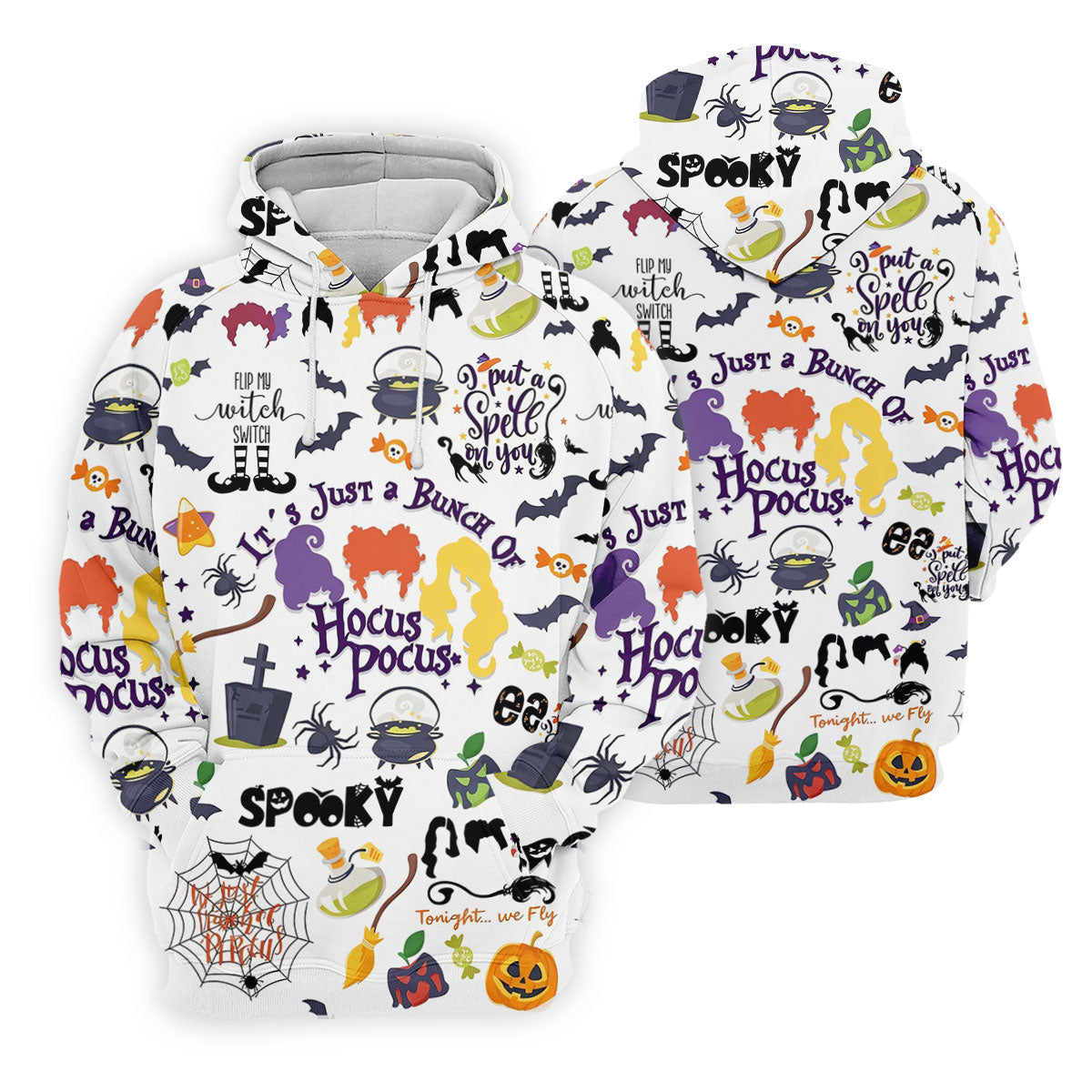 Halloween Witch Pattern Golf Polo Shirt, Golf Polo For Women, Womens Golf Apparel