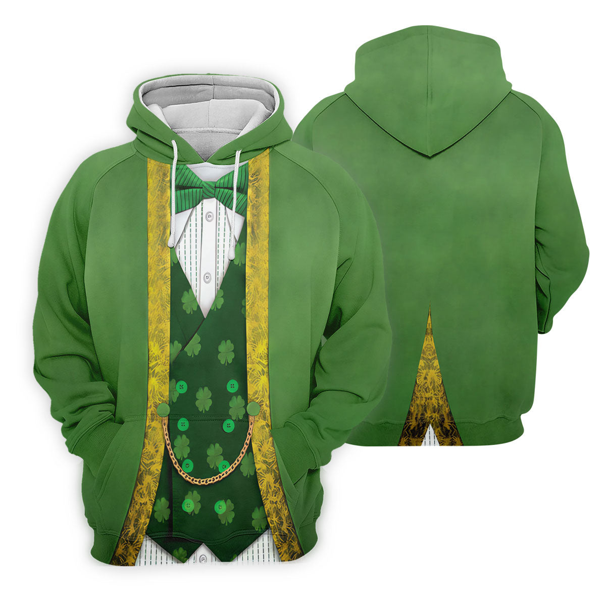 St Patrick's Day Leprechaun Costume Print Women's Golf Shirts, Ladies Golf Polos, Golf Shirt For Women