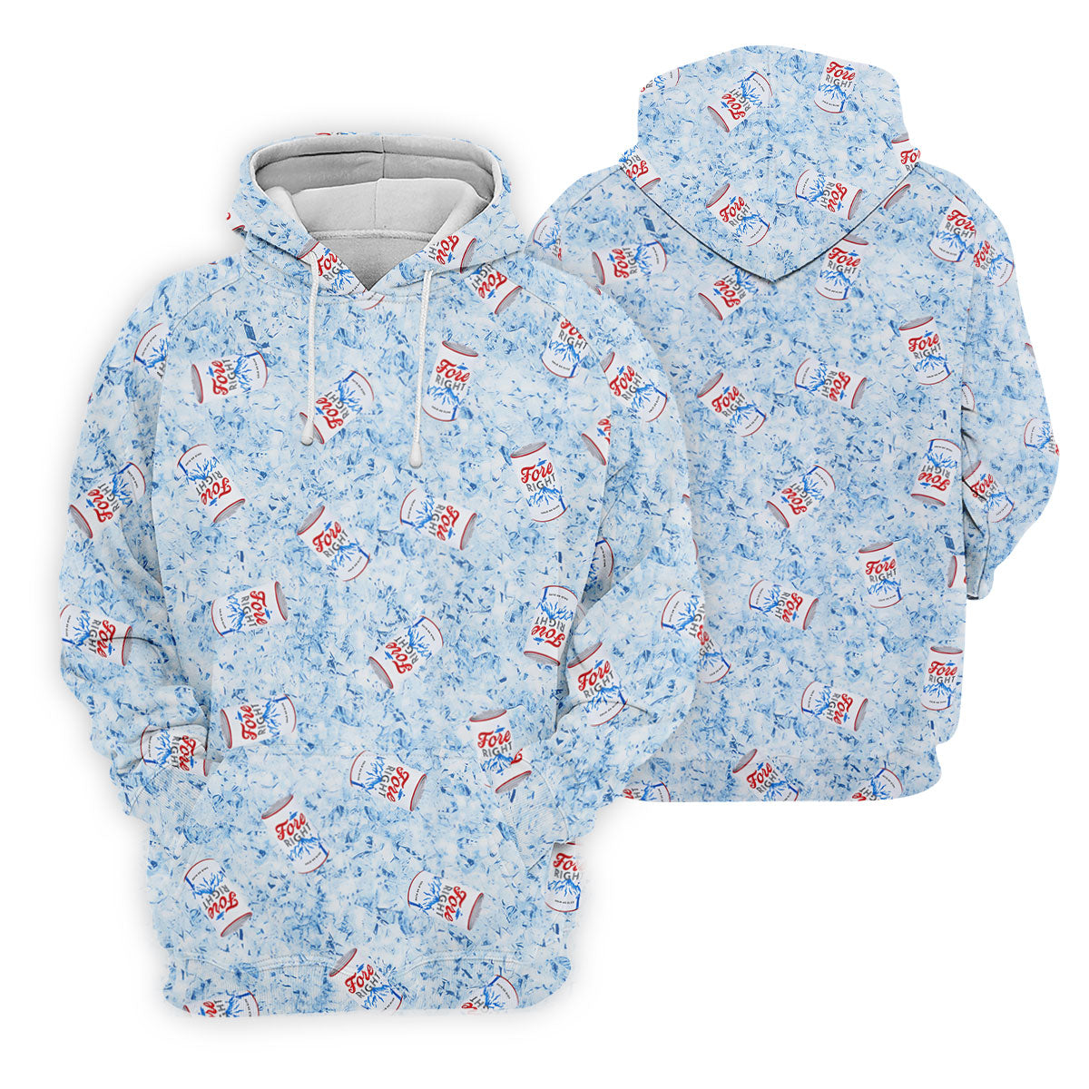 Fore Right Cold As Slice Golf Shirt For Women, Ladies Golf Shirts, Golf And Beer Fun Women's Golf Shirts