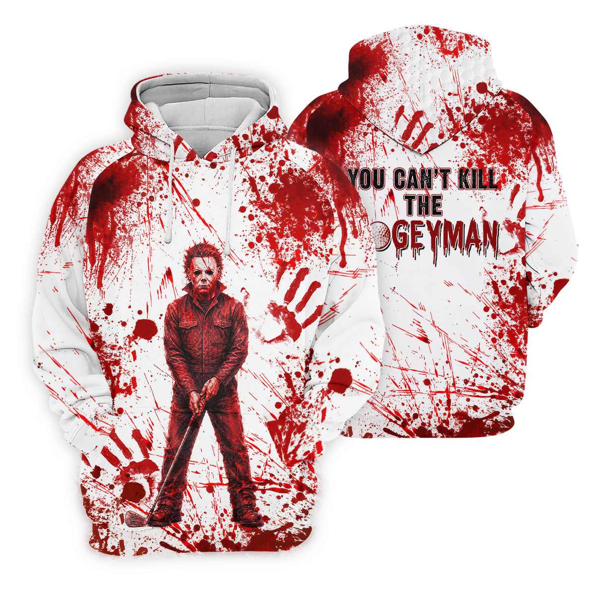 You Can't Kill The Bogeyman Halloween Polo Shirt, Womens Golf Tops, Golf Polo For Women