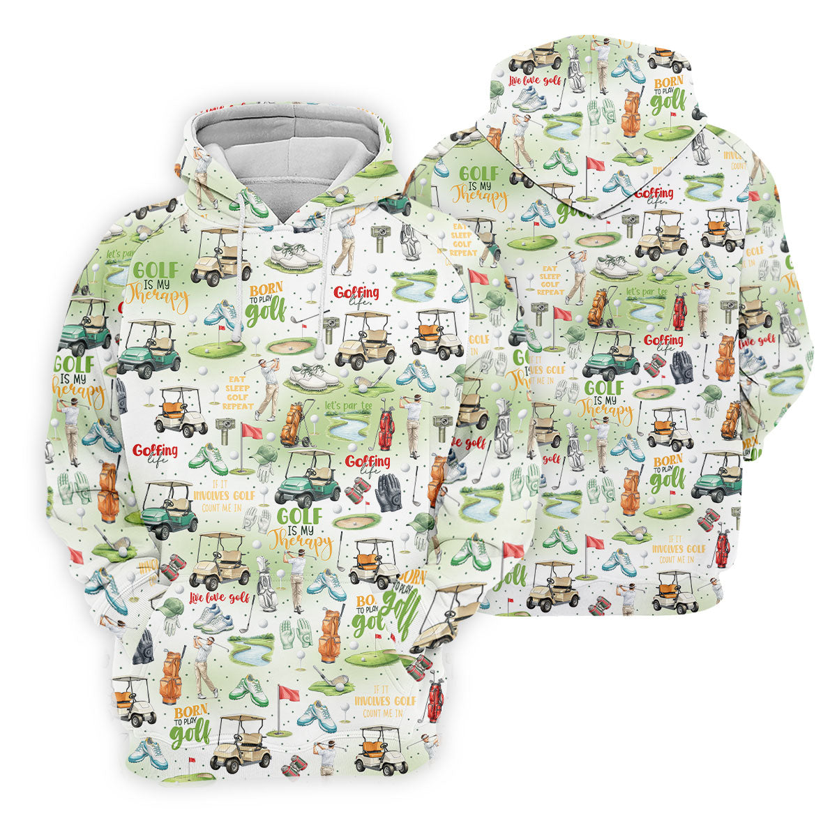 Born To Play Golf Let's Par Tee White Golf Shirt, Fun Women's Golf Shirts, Ladies Golf Shirts, Golfing Apparel