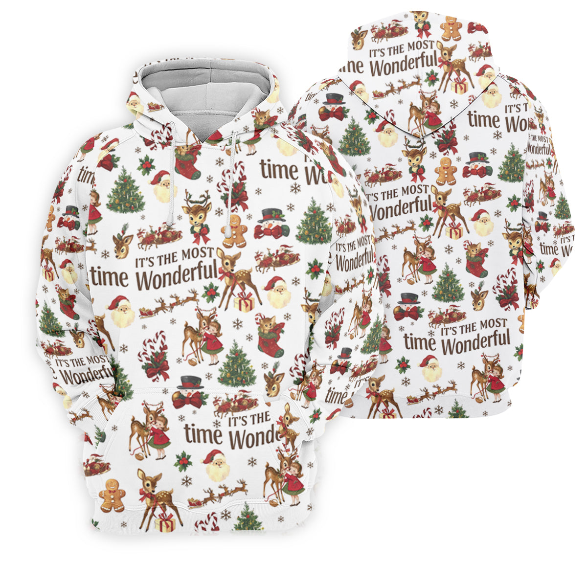 It's The Most Wonderful Time Christmas Golf Shirt, Cute Golf Outfit, Ladies Golf Shirts, Golf Shirt For Women