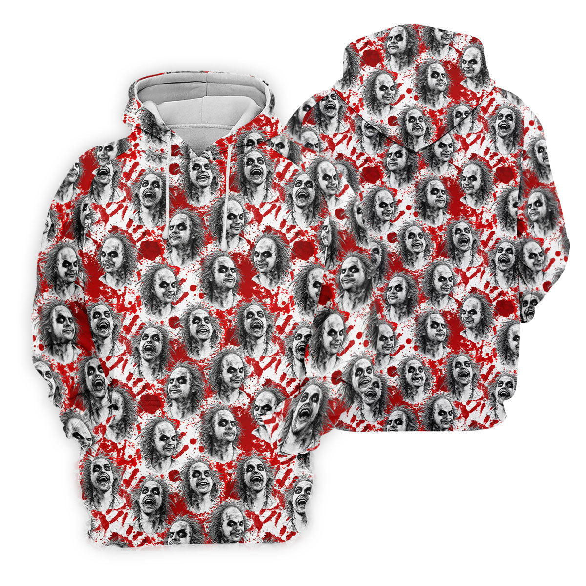 Halloween Horror Character Faces Polo Shirt, Polo Shirts For Men, Mens Golf Shirts