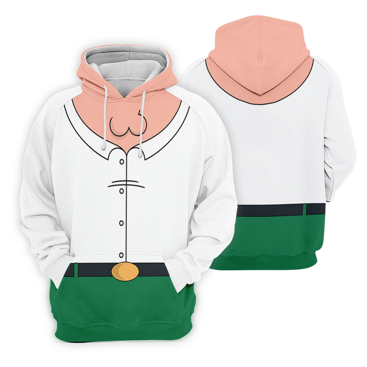 Funny Cartoon Costume Halloween Polo Shirt, Golf Polo For Men, Mens Golf Apparel