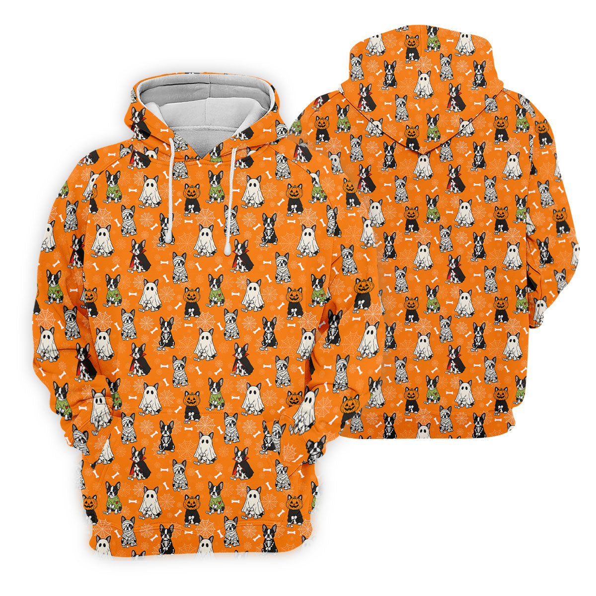 Halloween Dog Costume Pattern Golf Polo Shirt, Mens Golf Shirts, Polo Shirts For Men