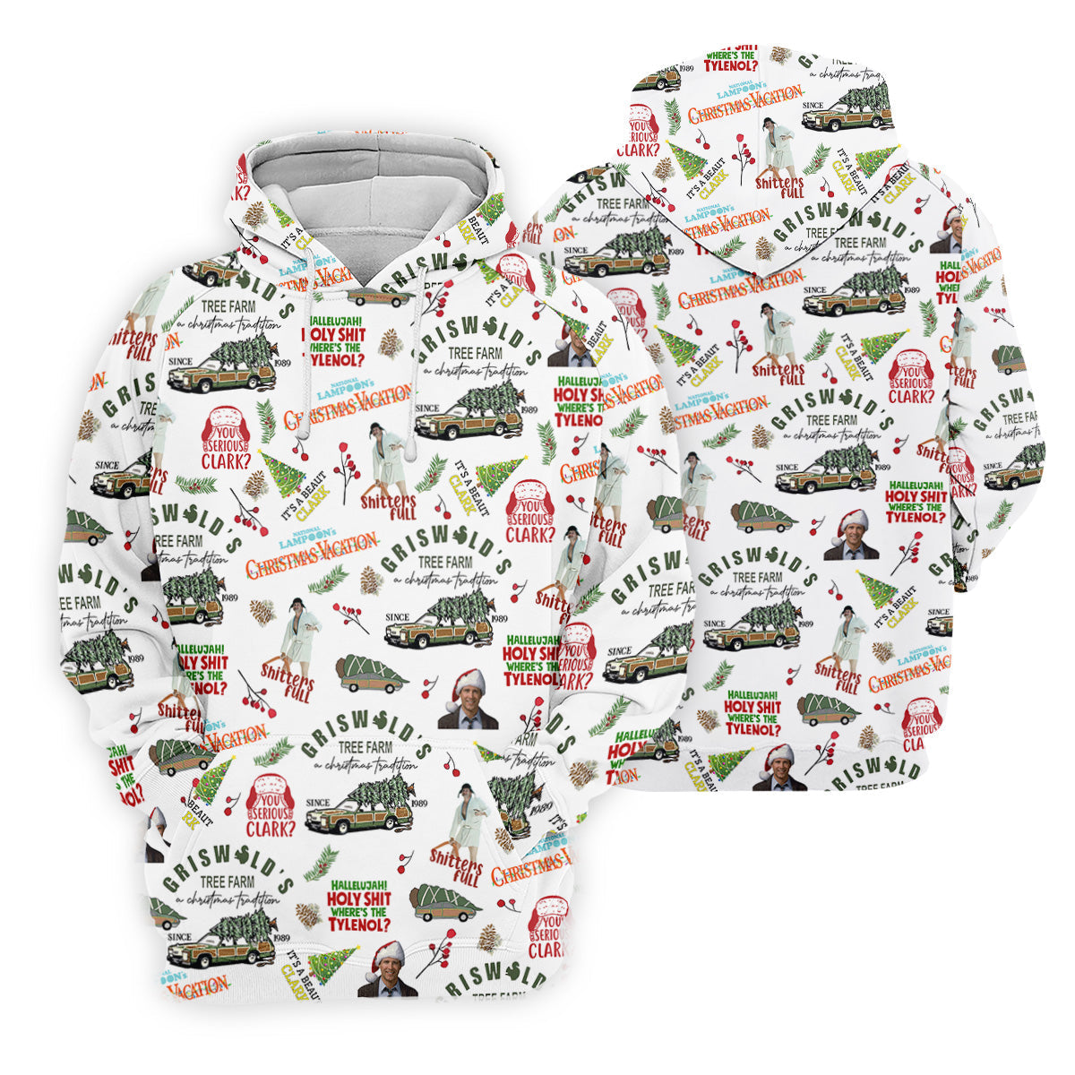 Tree Farm Christmas Golf Shirt, White Polo Women, Fun Women's Golf Shirts, Ladies Golf Polos