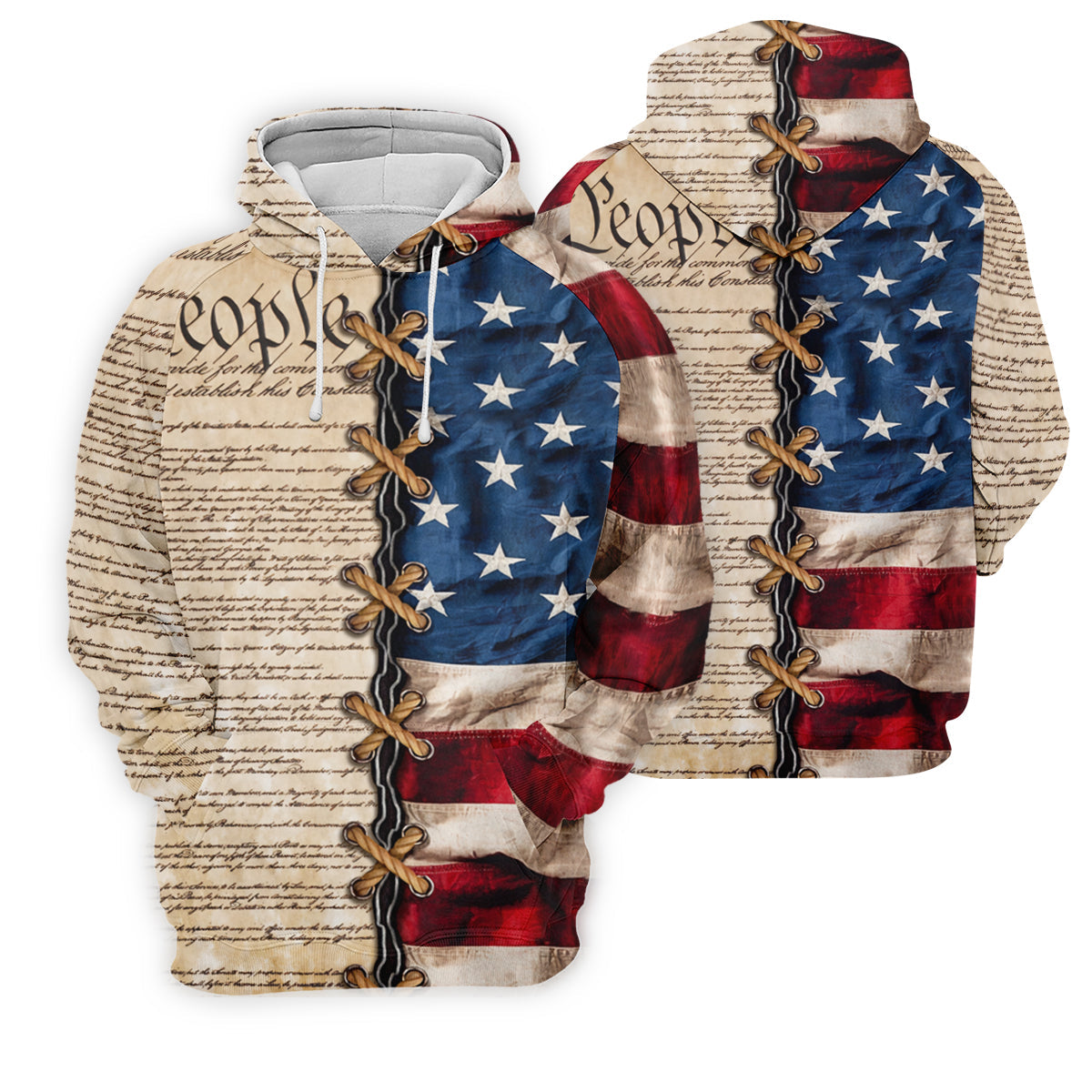 We The People Preamble Patriotic 4th Of July Beige Golf Shirt, 250th Anniversary Women's Golf Tops