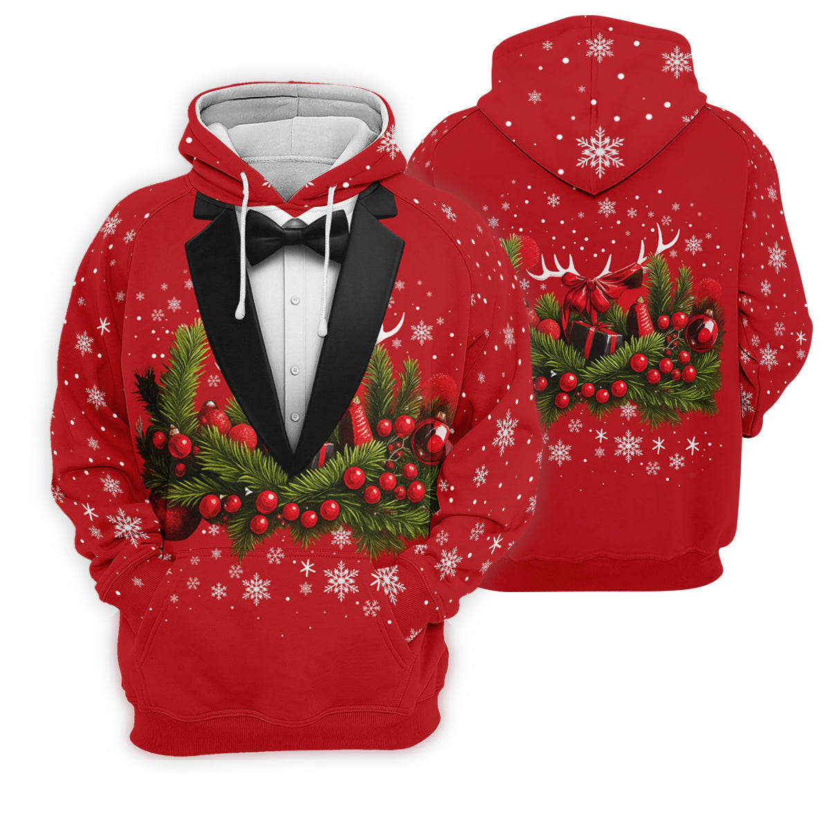 Christmas Mistletoe Vintage Prints Women Golf Top, Christmas Golf Shirt, Ladies Golf Tops