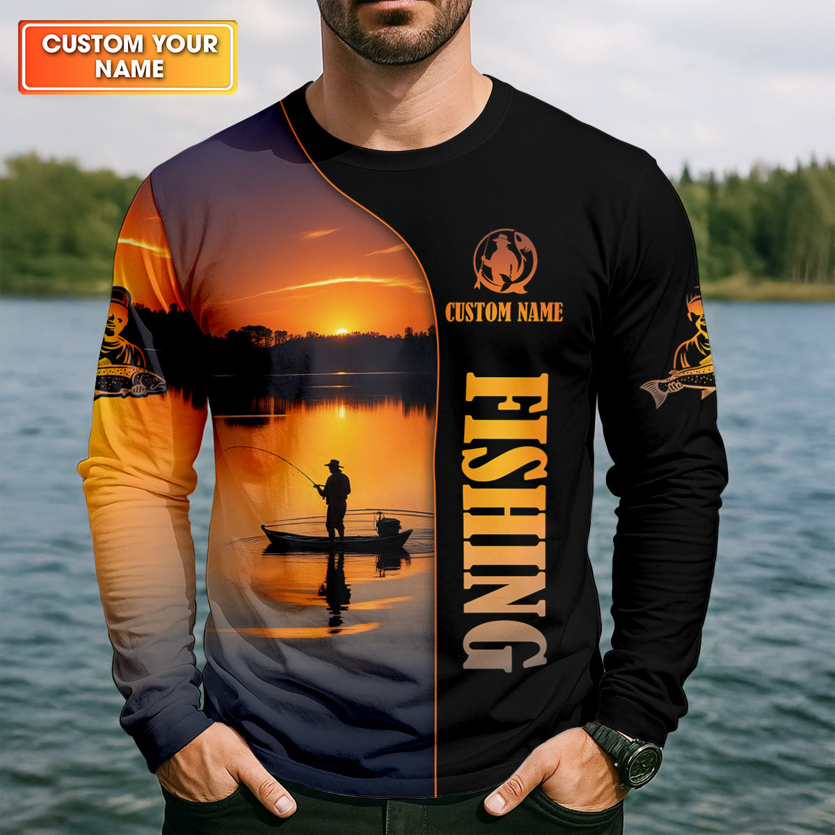 Can't Work Today My Arm Is In A Cast Fishing Shirt, Hooded Sun Shirt, Mens Fishing Shirt, Funny Fishing Shirt