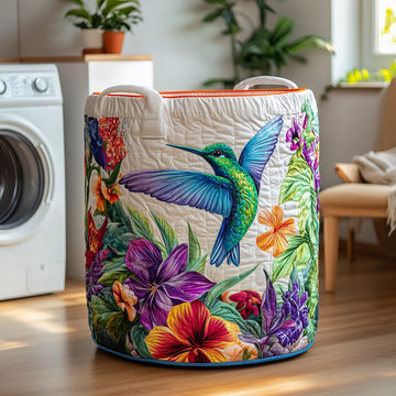 Hummingbird Flow Laundry Basket Laundry Gifts, Housewarming Gift Ideas, Mother's Day Gifts