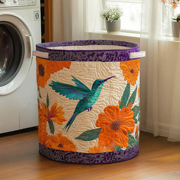 Hummingbird Whispers Laundry Basket Laundry Gifts, Housewarming Gift Ideas, Mother's Day Gifts