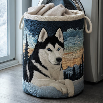 Husky Spirit Laundry Basket Laundry Gifts, Housewarming Gift Ideas, Mother's Day Gifts