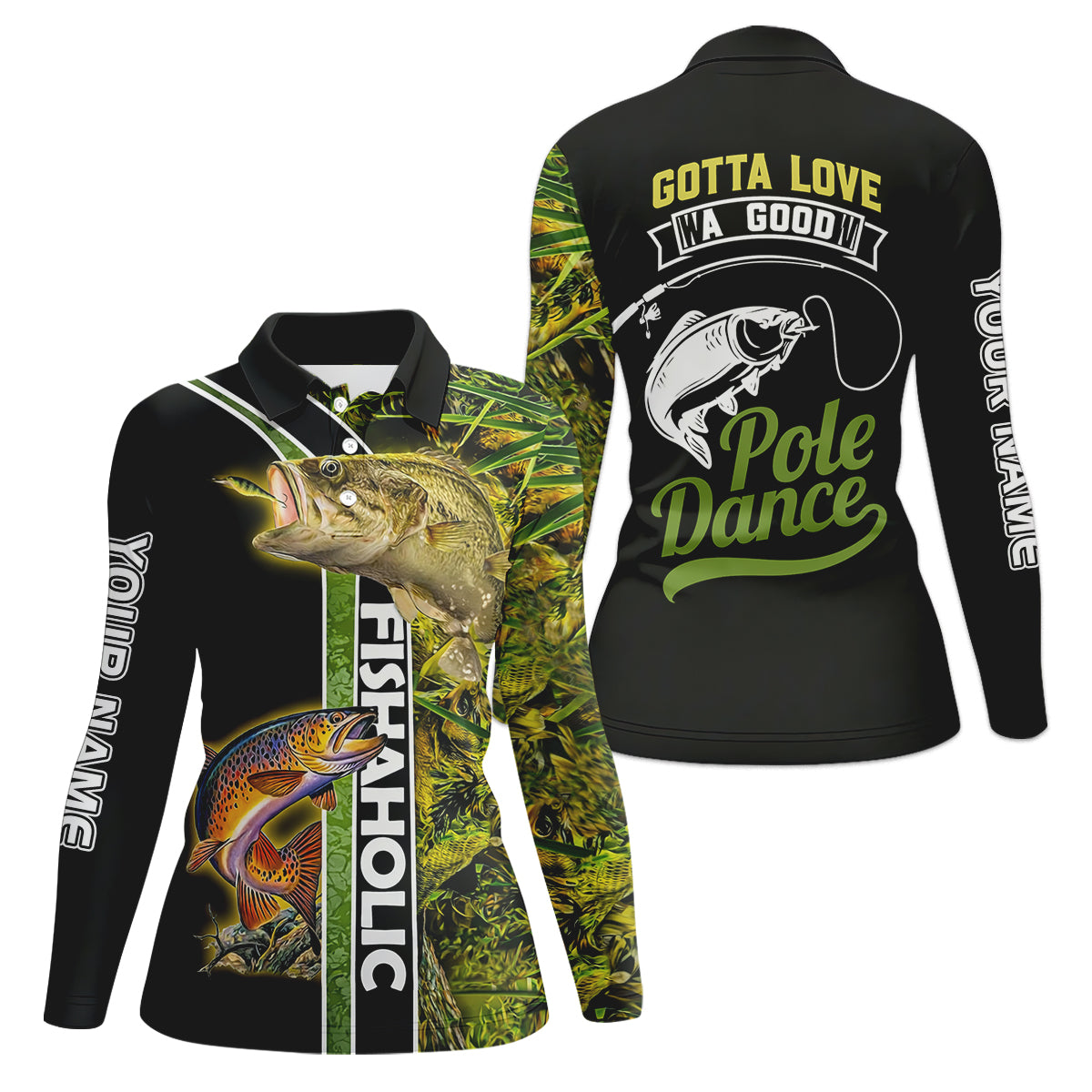 Gotta Love A Good Pole Dance Fishaholic Funny Fishing Shirt, Fishing UPF Shirts, Fishing Shirt For Women
