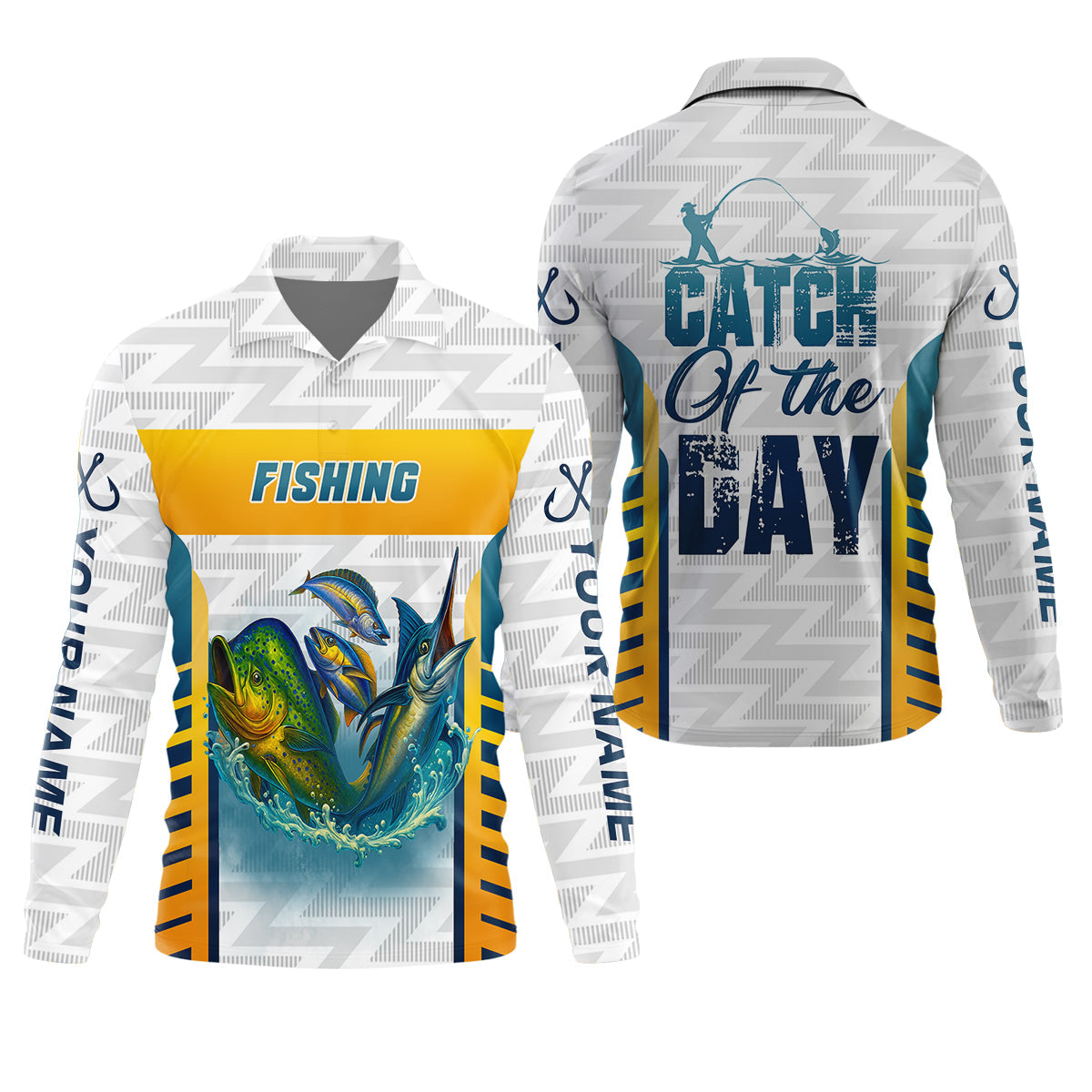 Catch Of The Day Funny Fishing Shirts For Men, SPF Shirt For Men, Funny Fishing Shirt, Gift For Fisherman
