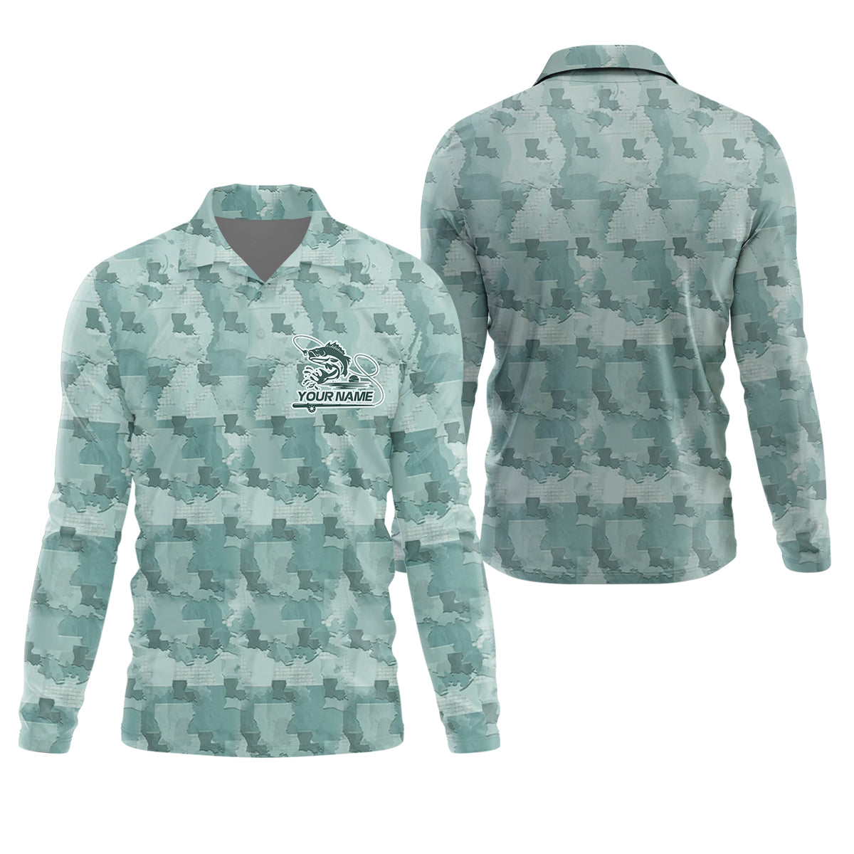 Florida Camo Fishing UPF Shirts, Performance Fishing Shirts, Fishing Gifts For Men, Men's Fishing Shirt