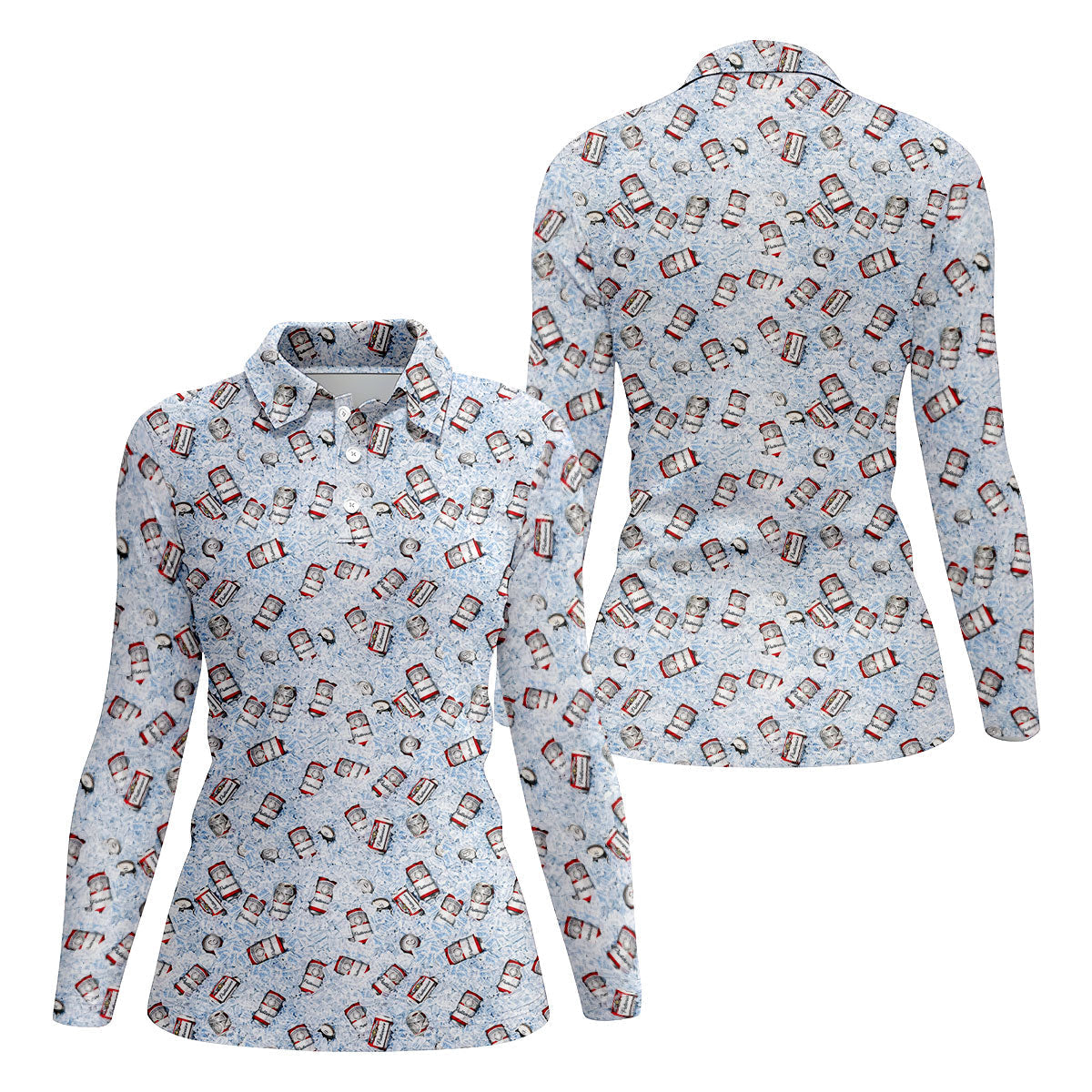 Puttweiser Funny Golf Shirts Women, Ladies Golf Shirts, Golf And Beer Golf Shirt For Women