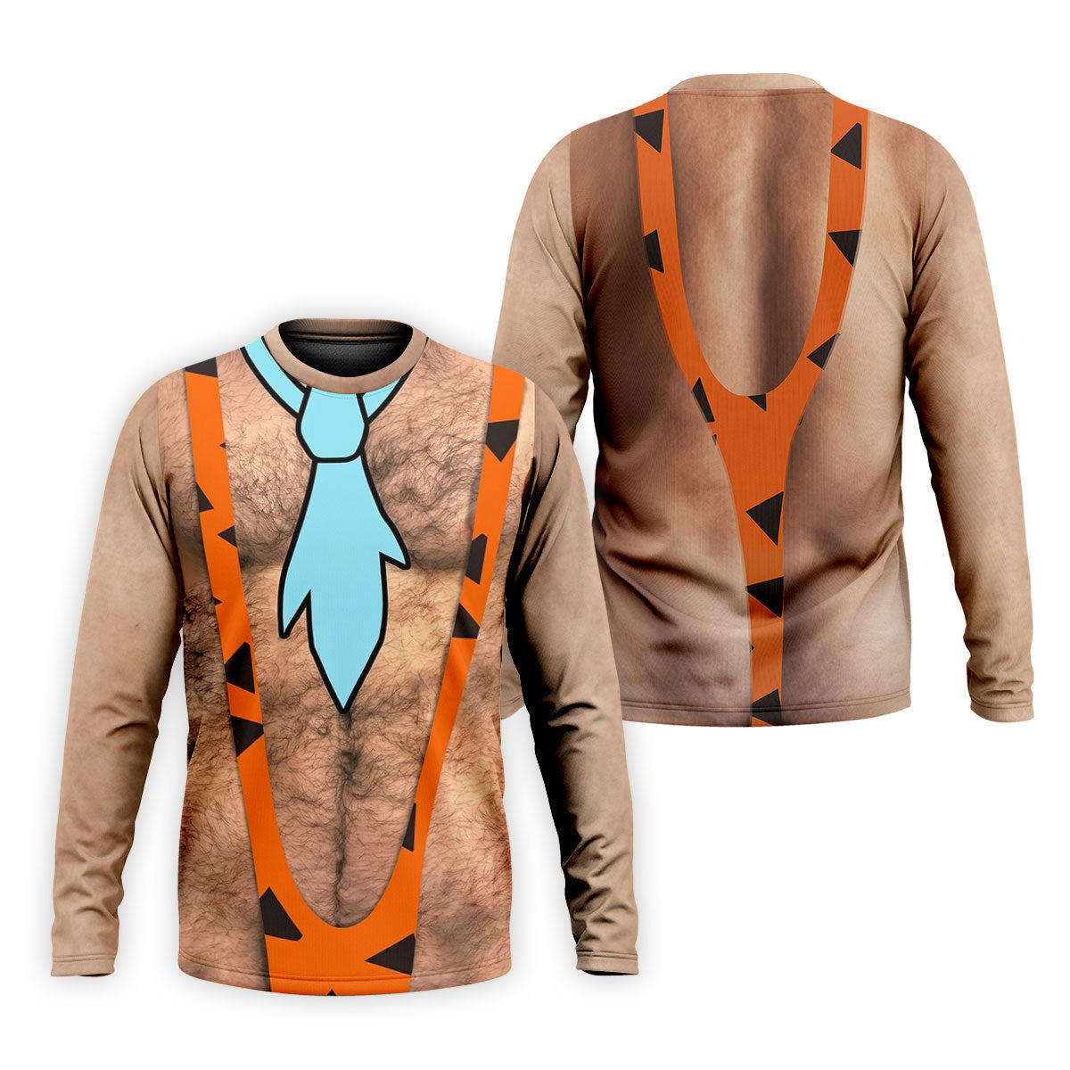 Funny Hairy Chest And Tie Halloween Costume Polo Shirt, Mens Golf Polo, Golf Apparel