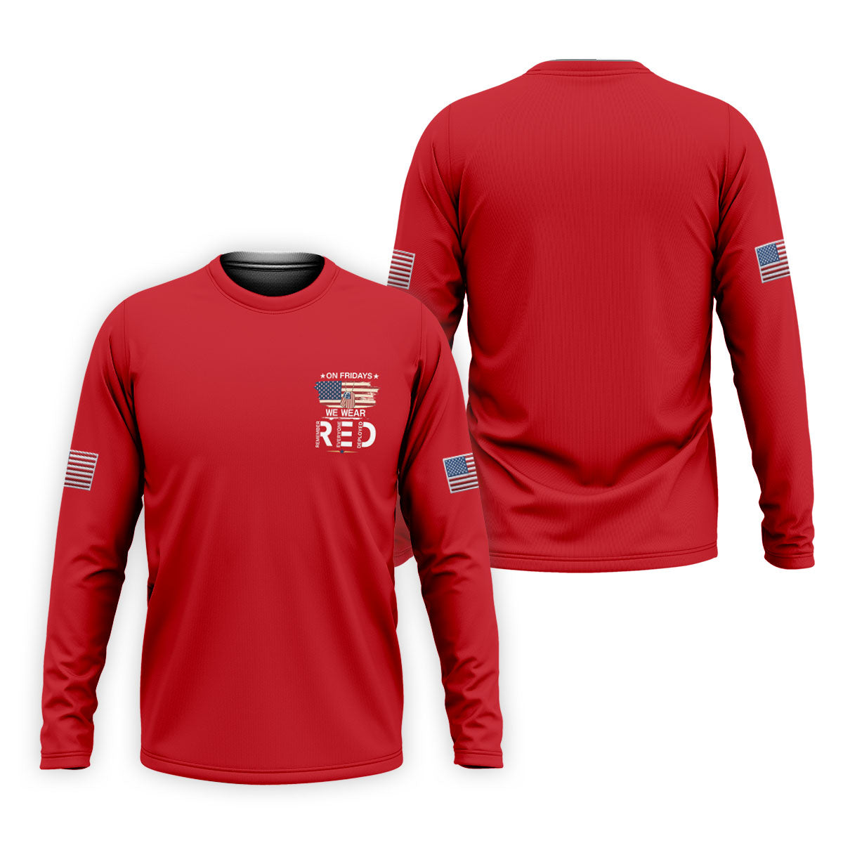 On Friday We Wear Red 250 Years Golf Tops For Men, Patriotic Father's Day Golf Shirt