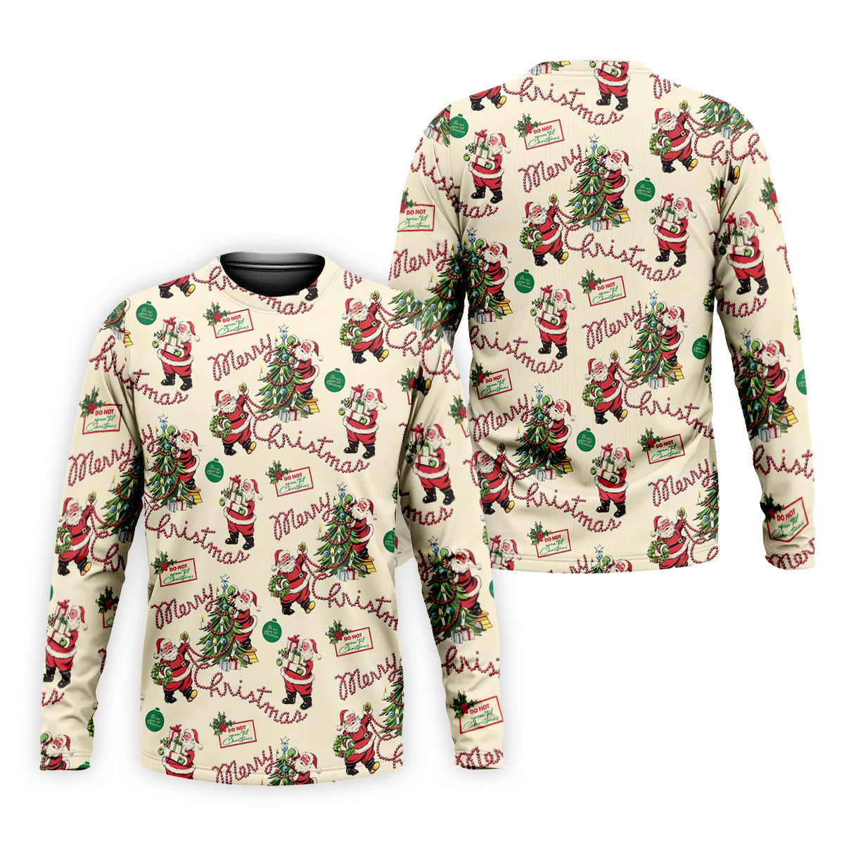 Merry Christmas Santa Mens Christmas Polo Shirt, Golf Tops For Men, Polo Shirts For Men, Christmas Golf Shirt