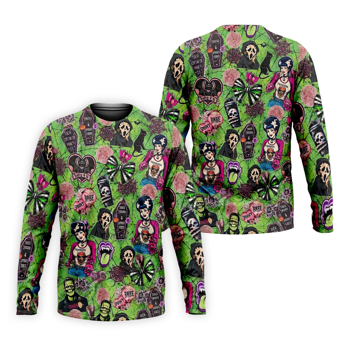 Halloween Horror Character Golf Polo Shirt, Mens Golf Polo, Golf Shirts For Men