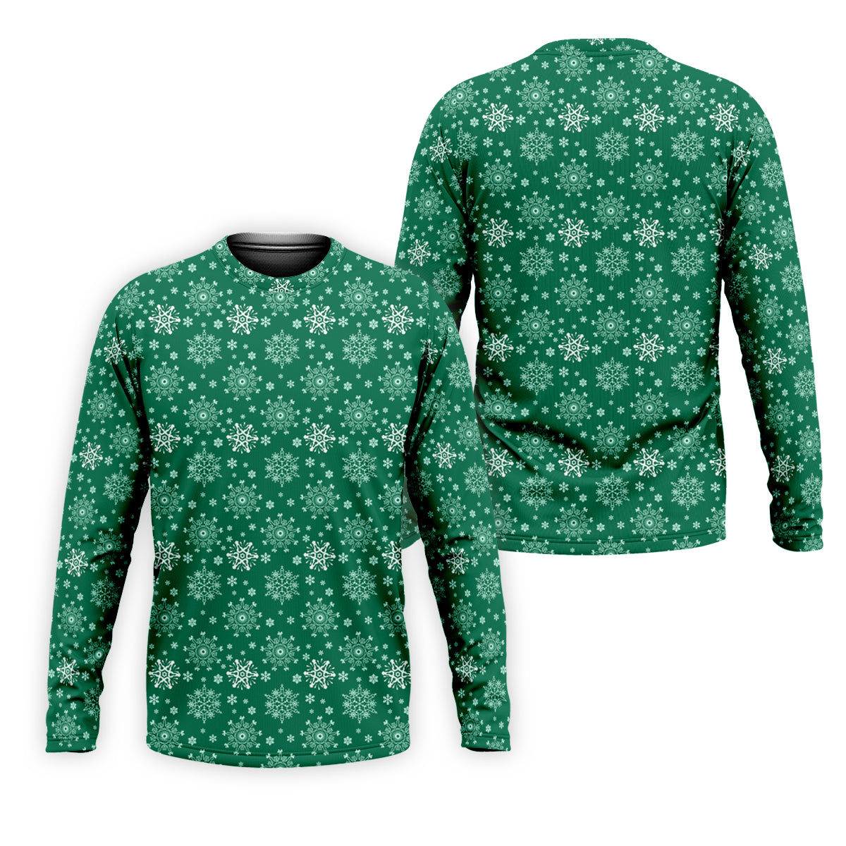 Dirty Funny Adult Humor Snowflakes Green Golf Shirt, Fun Men's Golf Polos, Christmas Golf Shirt, Polo Shirts For Men