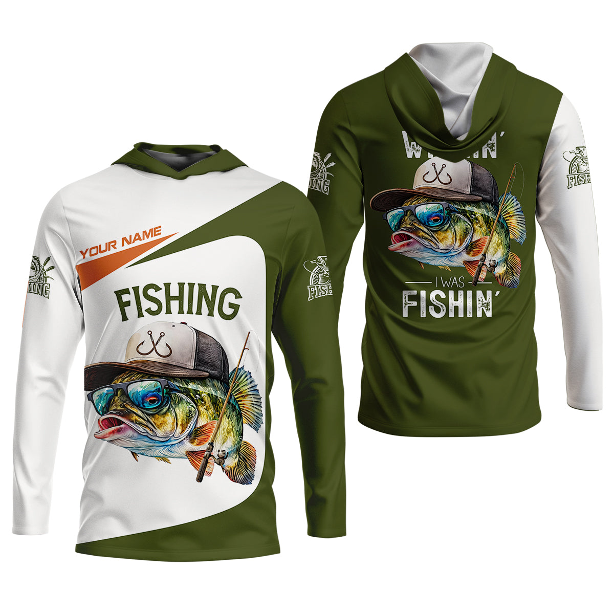 Wishin’ I Was Fishin’ Fishing Shirt, Funny Fisherman Shirt For Men, Custom Fishing Gift