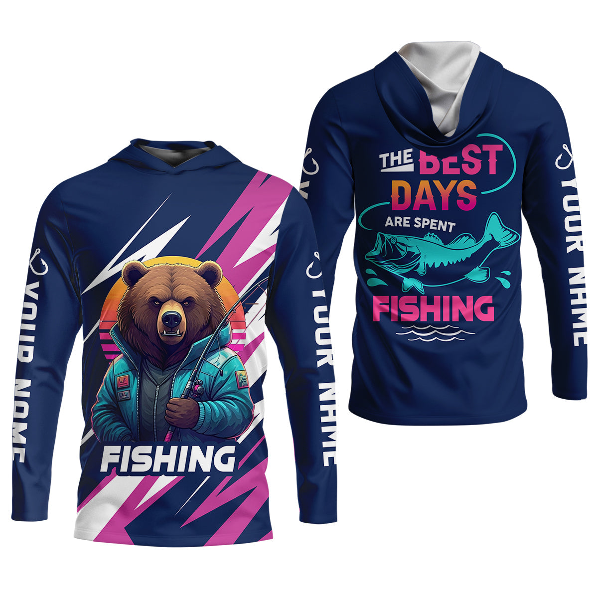 The Best Days Are Spent Fishing Shirt For Women, Fishing Gift Ideas, Female Fishing Shirts