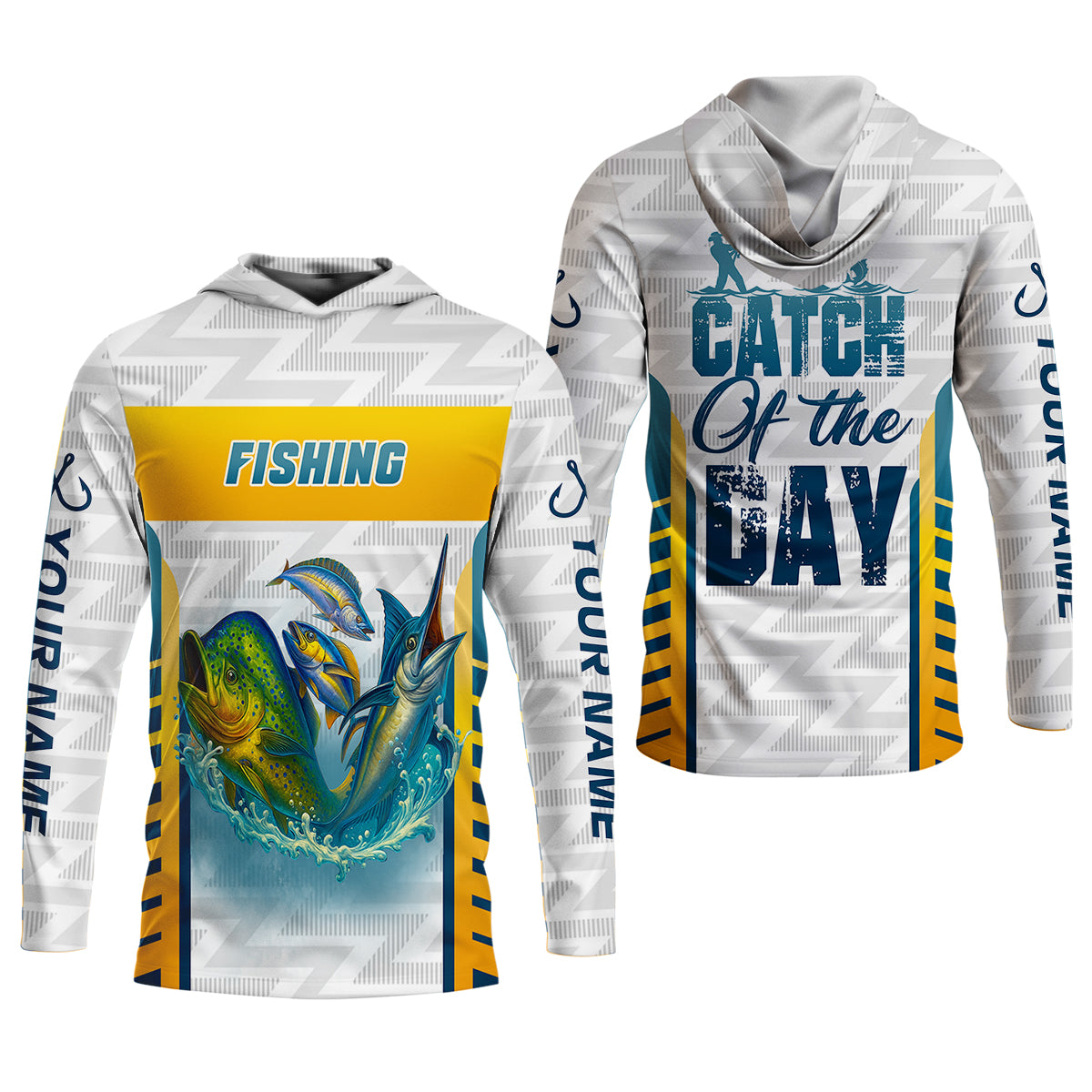 Catch Of The Day Funny Fishing Shirts For Men, SPF Shirt For Men, Funny Fishing Shirt, Gift For Fisherman