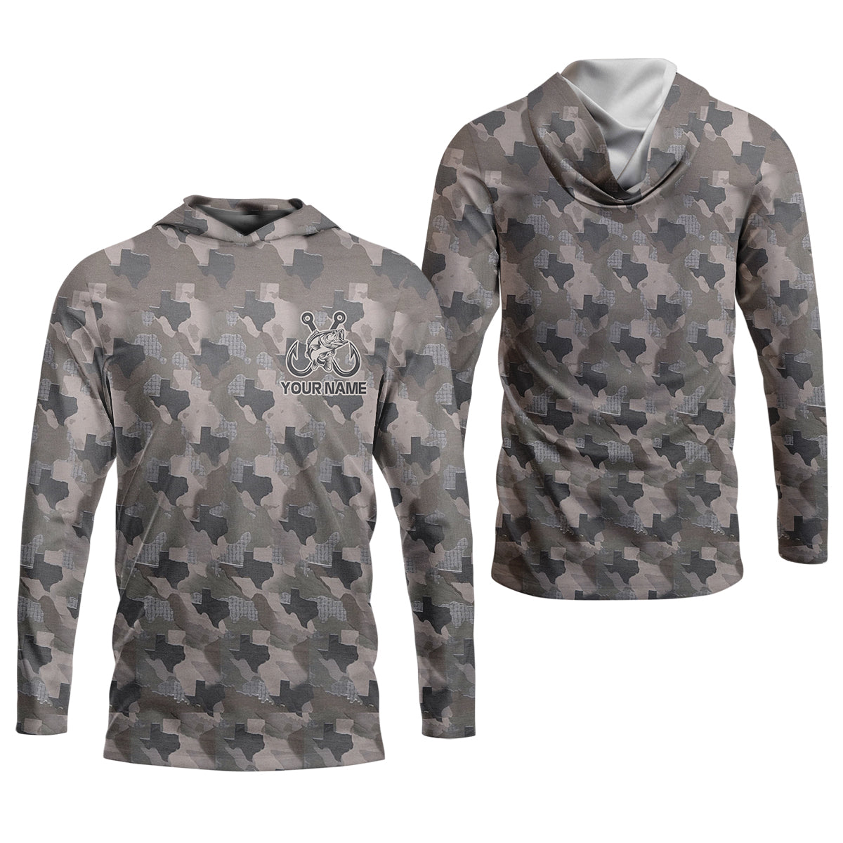 Texas Camo Fishing UPF Shirts, Performance Fishing Shirts, Women SPF Shirt, Female Fishing Shirts